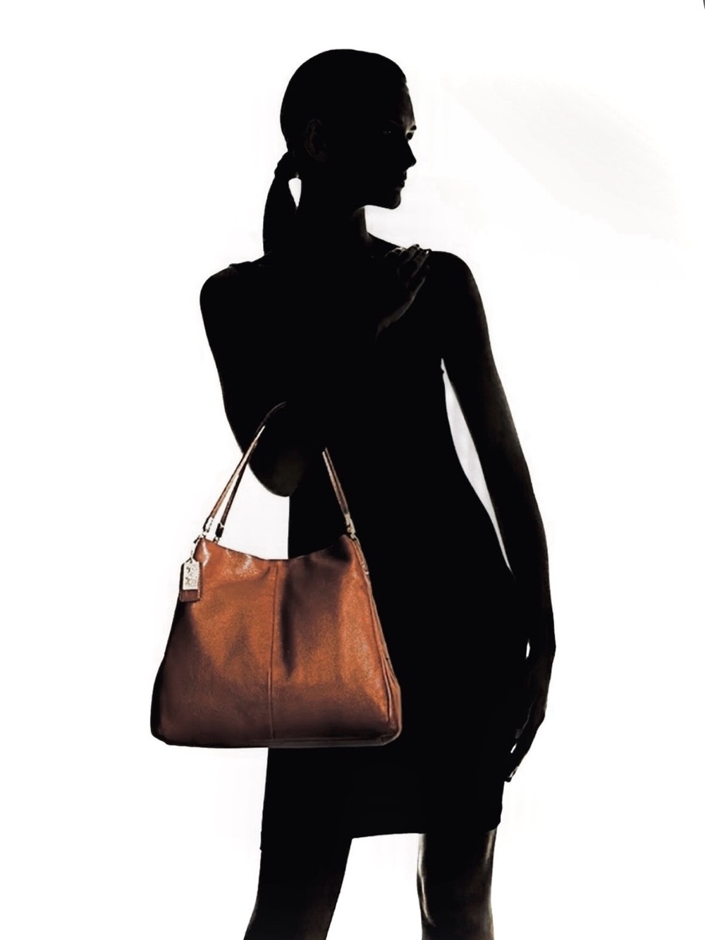 Coach Brown Leather Shoulder Bag